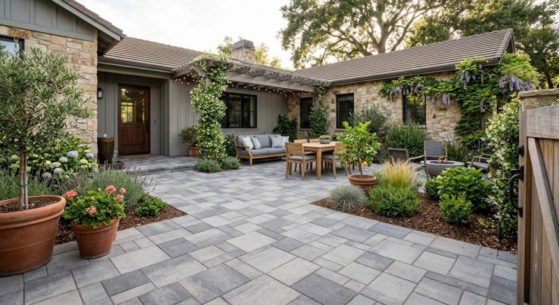 Patio Hardscaping in Boston, MA